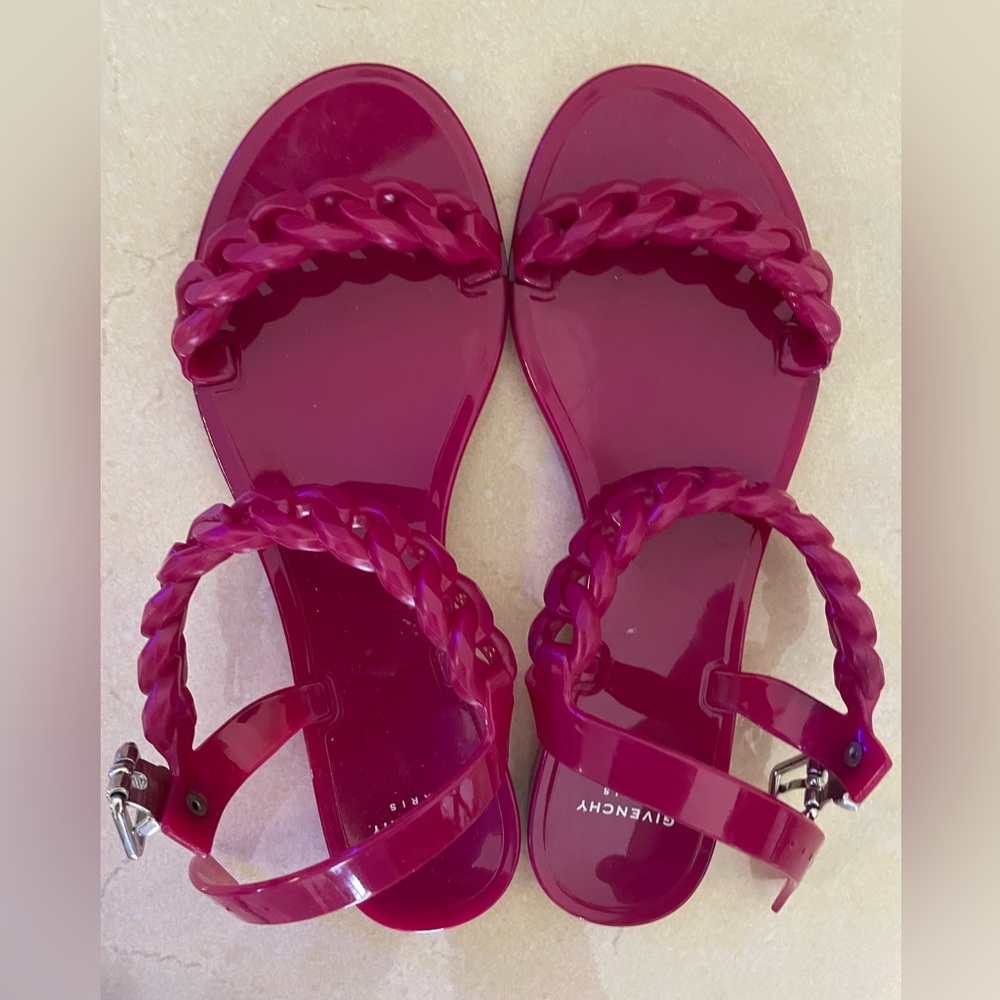 Givenchy Jelly Chain Sandals